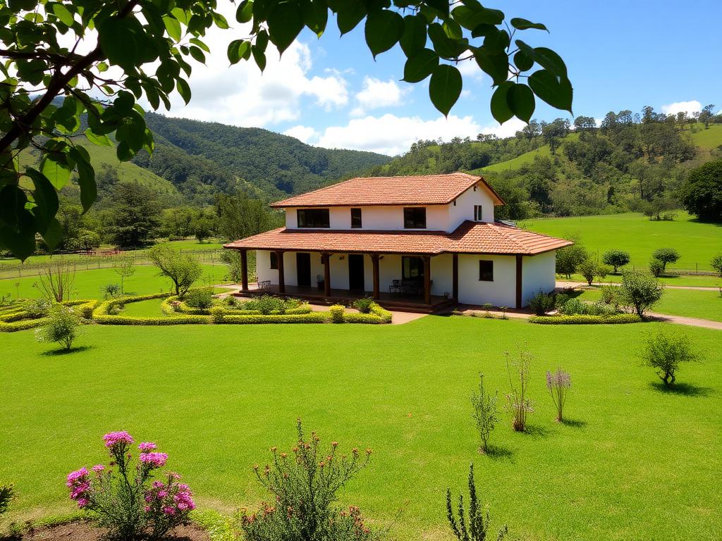 Finca productiva con casa principal · La Vega